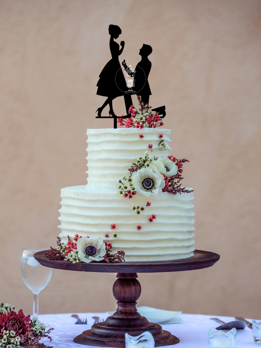 Couple Cake Topper