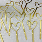 Hearts Mini Cake Pop Topper 