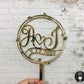 Personalized / Customized Cake Topper with Initials