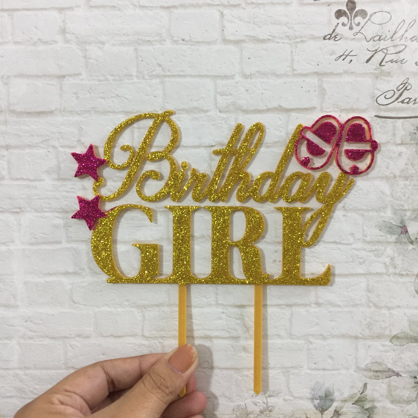 Birthday Girl Cake Topper