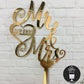 Personalised / Customised Wedding Cake topper with Date