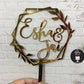 Customized Couple / Bride Groom Cake Topper for Wedding / Engagement