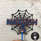 Personalized / Customized Spider Man Cake Topper with Name PKCT009