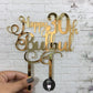 Personalized / Customized Happy Birthday Cake Topper with Name