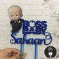 Personalized / Customized Boss Baby Cake Topper with Name