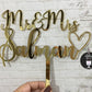 Customized Couple / Bride Groom Cake Topper for Wedding / Engagement