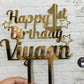 Personalized / Customized Birthday Cake Topper for Kids with Name 