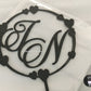 Personalized / Customized Cake Topper with Initials