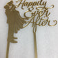 Happily Ever After Cake Topper