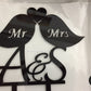 Personalized / Customized Cake Topper with Initials