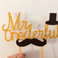 Mr OneDerful Cake Topper 