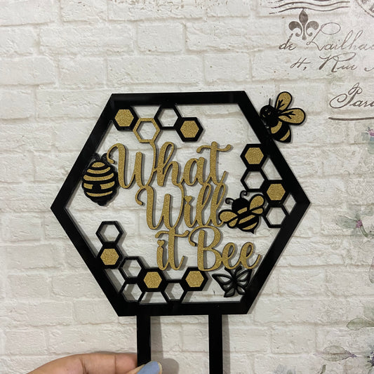 What will it bee? Cake Topper
