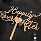 Happily Ever After Cake Topper