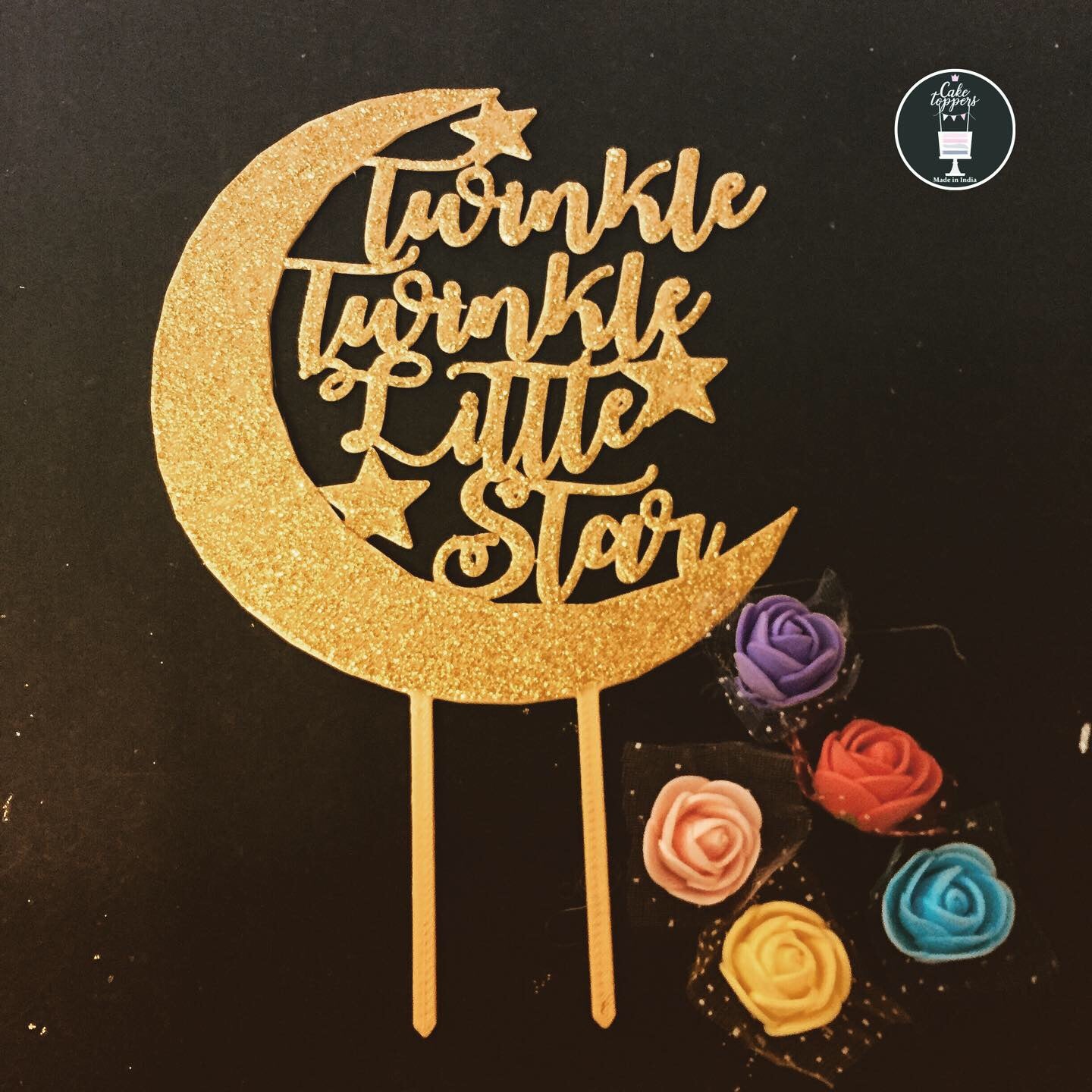 Twinkle Twinkle Little Star Cake Topper