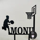Personalized / Customized Basketball Cake Topper with Name