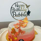 Personalized / Customized Happy Birthday Cake Topper with Name