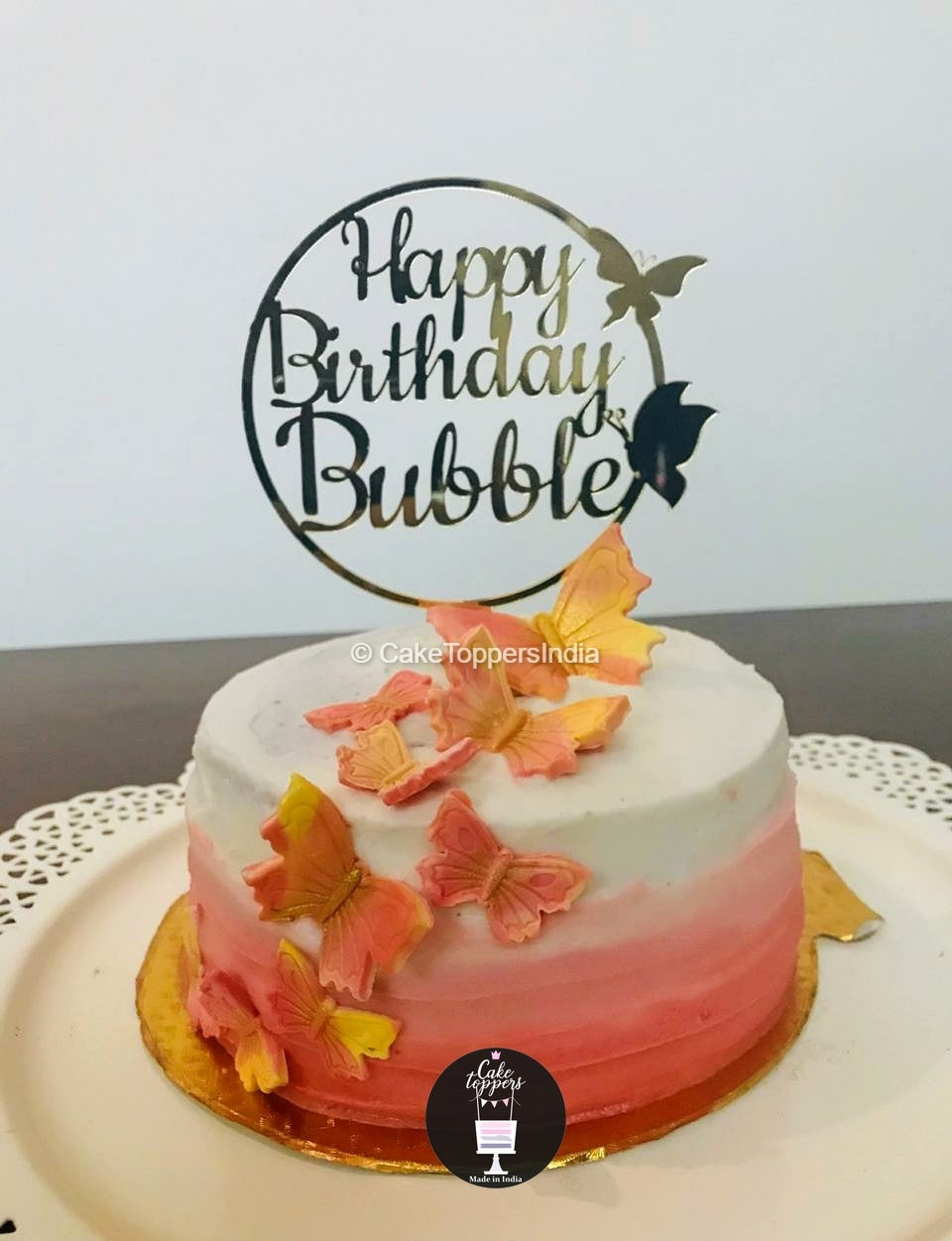 Custom Birthday Cake Toppers