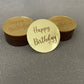 Round Happy Birthday Charms - AC001