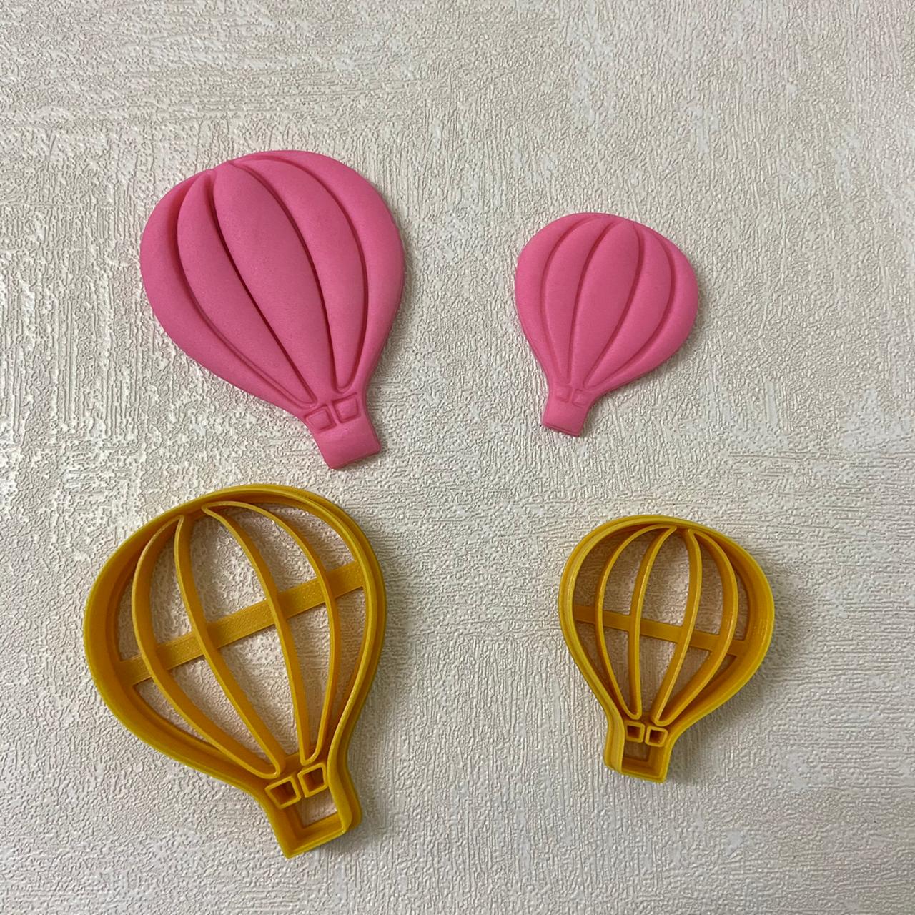 Hot air balloon Cutter & Embosser Set of 2