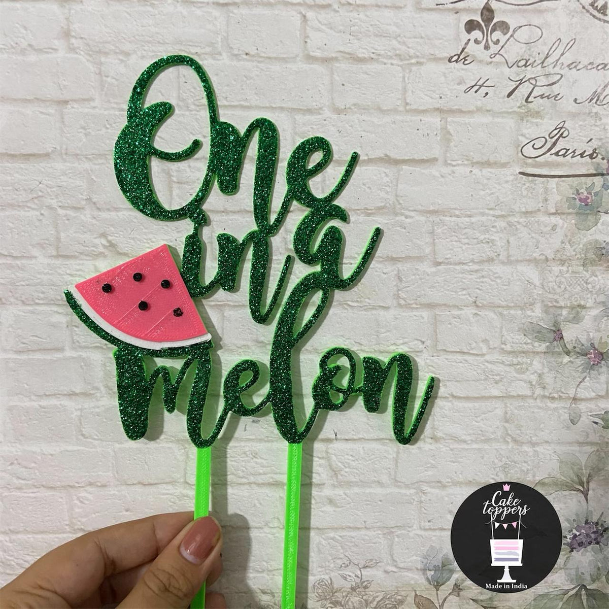 Topper Meilon One in a Melon Cake Topper - ONECT0018 – Cake Toppers India