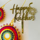 Happy Rakhi cake toppers